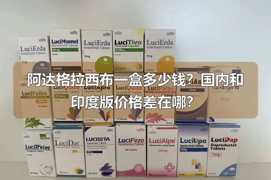 阿达格拉西布一盒多少钱？国内和印度版价格差在哪？
